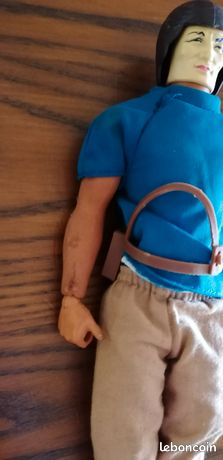 Vintage Super-Agent 004 Big Jim figurine articulée Mattel des