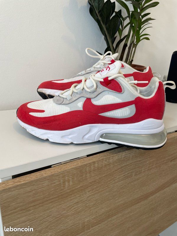 Chaussures Nike Nike 270 Rouge Homme Chaussure Nike Nike React 270