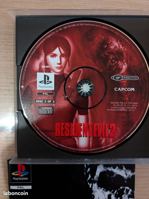 Resident Evil 2 Biohazard Enregistrement Complet PC CD