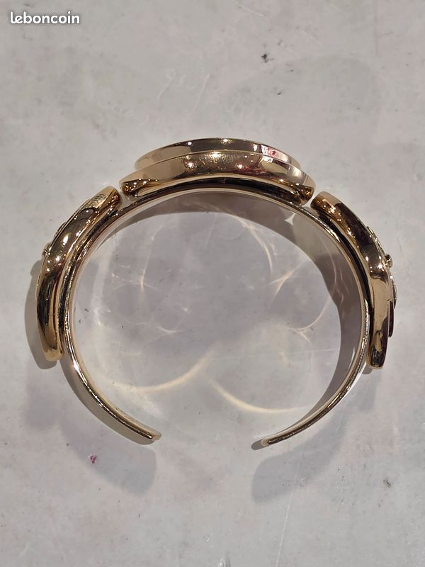 Bracelet Louis Vuitton plaqué or (image 5)