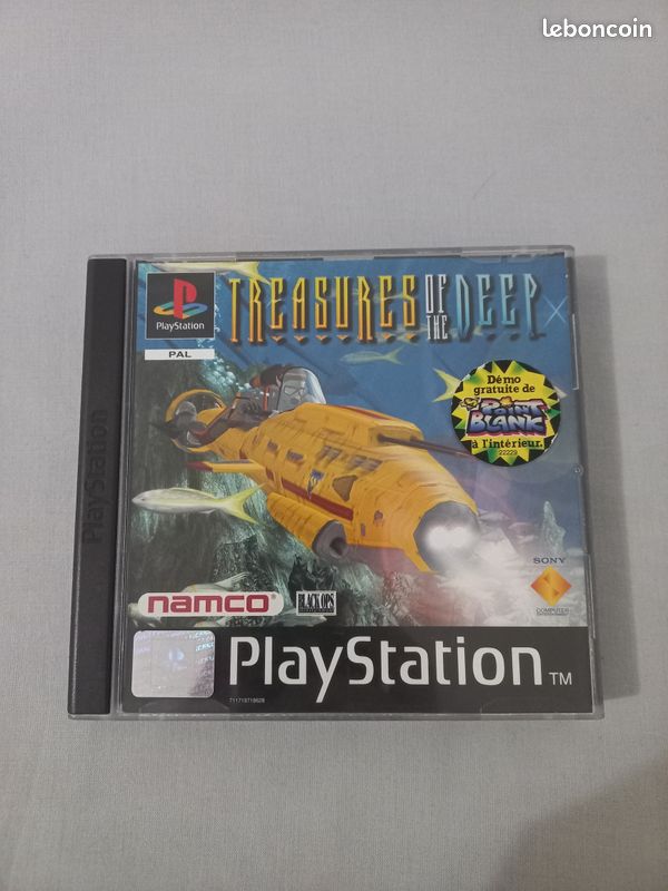Treasures Of The Deep PS1 - Complet PAL Français - PlayStation 1 - Très Bon état
