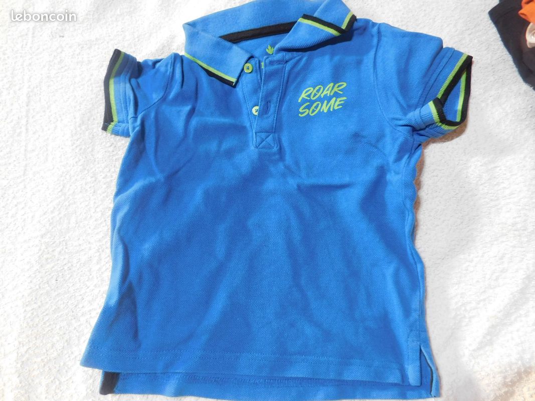 T-shirt bleu Lupilu (image 1)