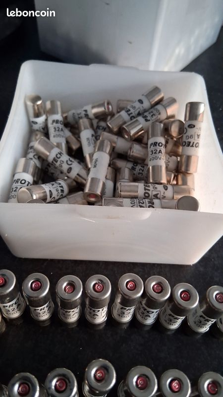 Lot de 20 fusibles ceramiques 32A a voyant (image 4)
