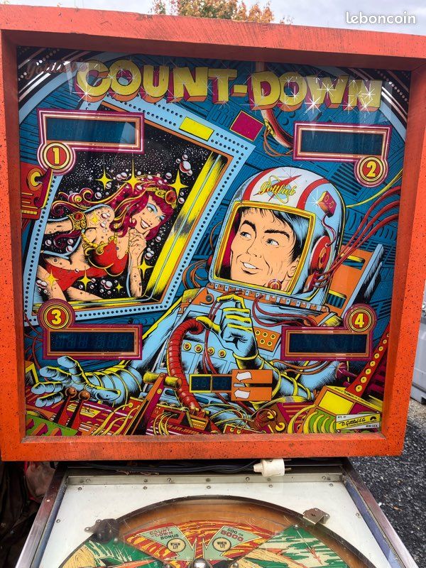 Carte électronique Pour Flipper (flipper) COUNT DOWN - Pièce D'occasion