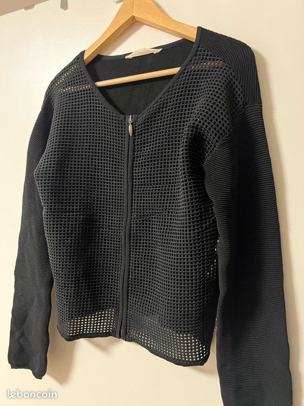 Gilet noir Naf Naf (image 1)