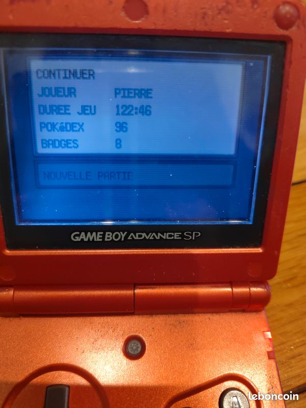 Pokemon version rouge feu nintendo gameboy advance (image 4)