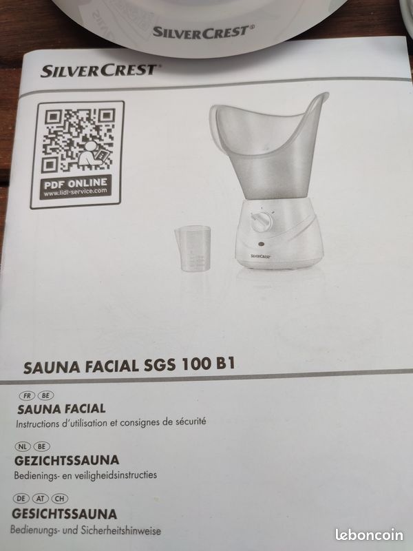 Sauna facial Silver Crest SGS 100 B1 (image 6)
