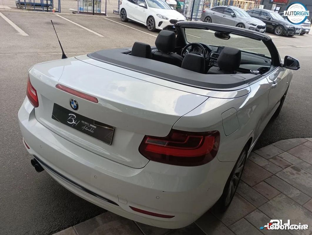 Bmw Serie 2 CABRIOLET 220D 190CV BV8 SPORT Sièges Chauffants Keyless Entretien BMW (image 7)