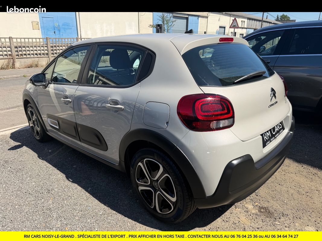 CITROEN C3 1.2 ESSENCE SS BVM5 Feel Pack EXPORT TUNISIE MAROC PRIX EN HT (image 6)