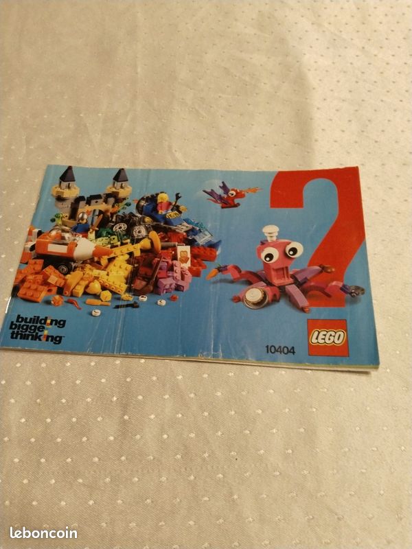 Notice lego numéro 10404 Collection