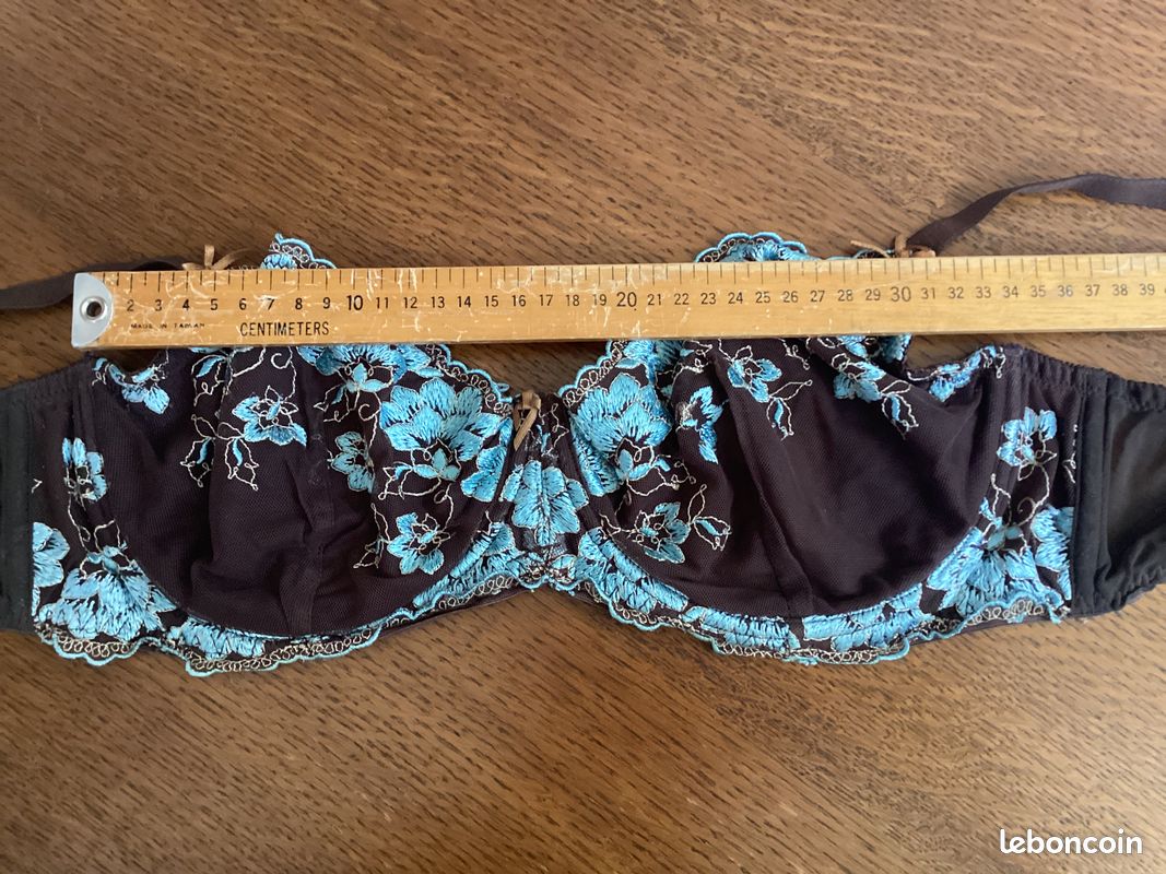 Soutien-gorge turquoise - mélange Polyamide - SG19 (image 4)