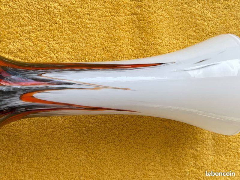 Vase en opaline de Florence marque Vetreria Barbieri années ‘70 (image 3)
