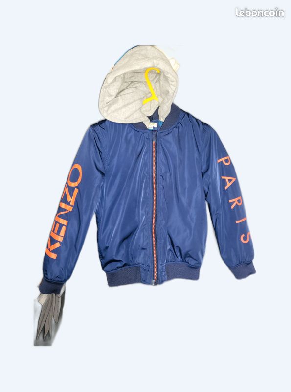 Doudoune Kenzo Paris – 8 ans – capuche amovible (image 1)