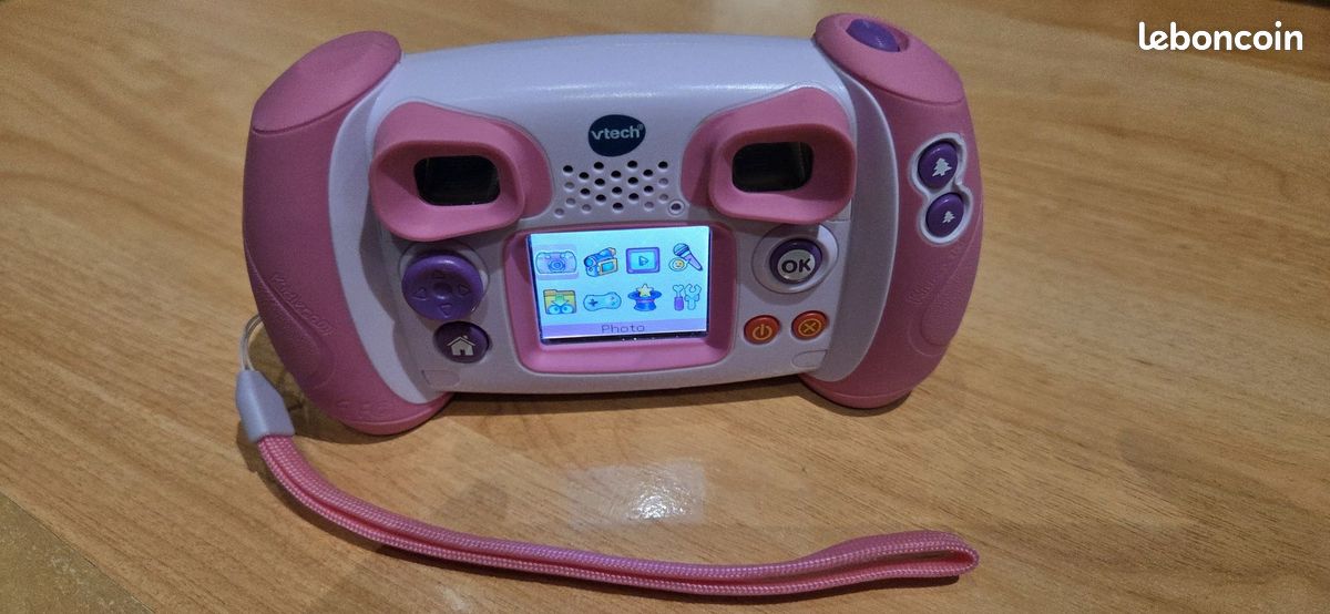 Appareil Photo Numérique Enfant VTech Kidizoom Kid Connect – Rose – Occasion