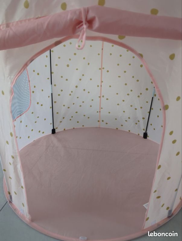 Tente de jeu princesse pliable rose Maison du monde (image 12)