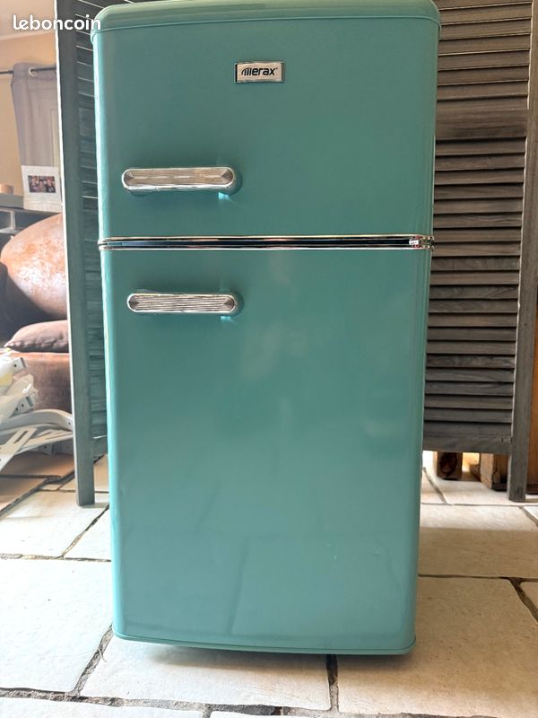 Frigo Vintage Orange – Frigeavia 1 Porte – Dégivrage Manuel – état Impeccable