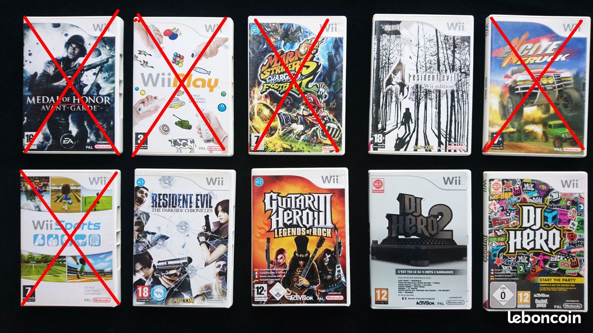 Jeux Nintendo Wii (image 1)