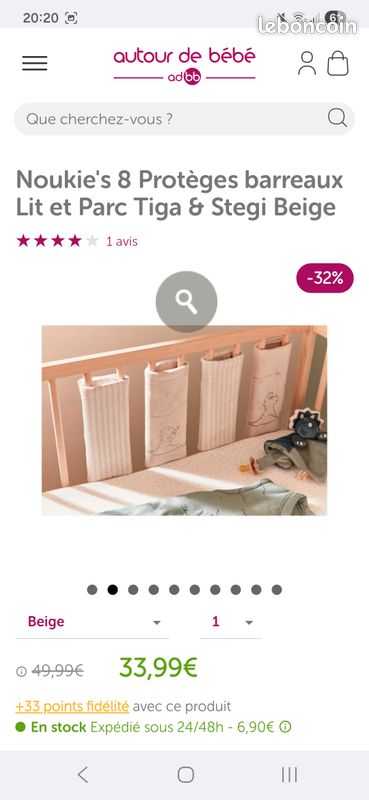 Protèges barreaux lit bébé (image 1)