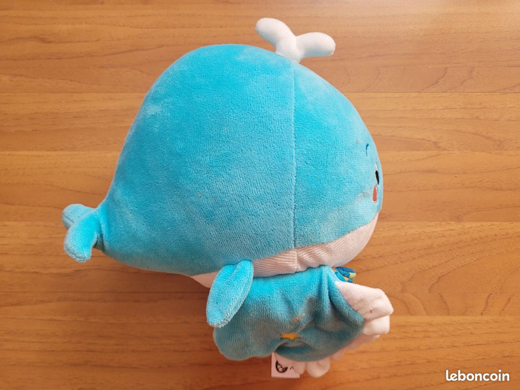 Peluche baleine mon copain de câlins (image 3)