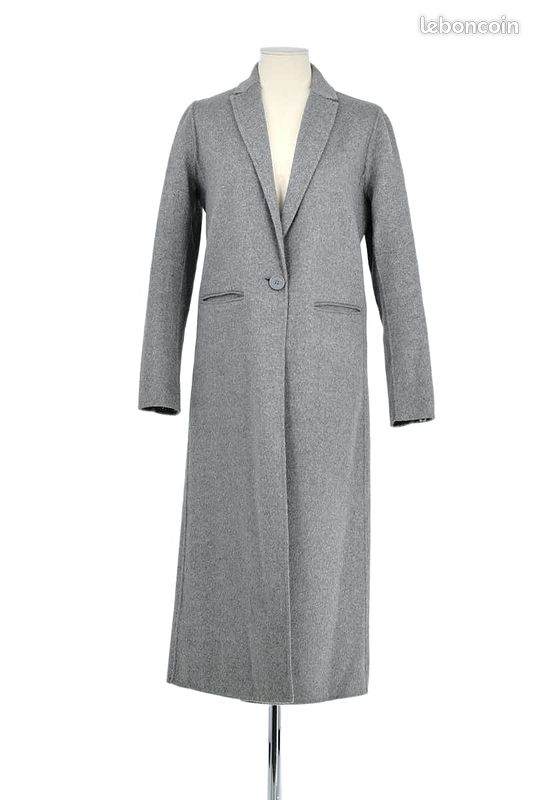 Manteau Le Bon Coin VÃªtement Femme Occasion Manteau En Laine Gris