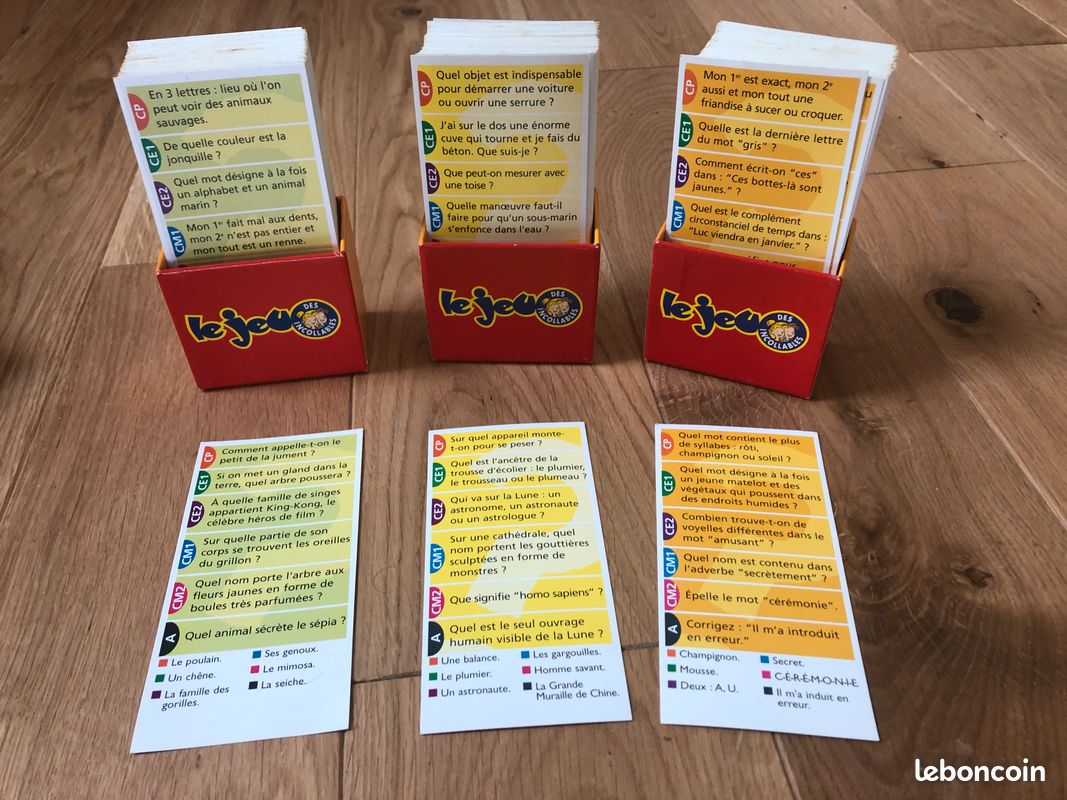 Le jeu des incollables (image 3)