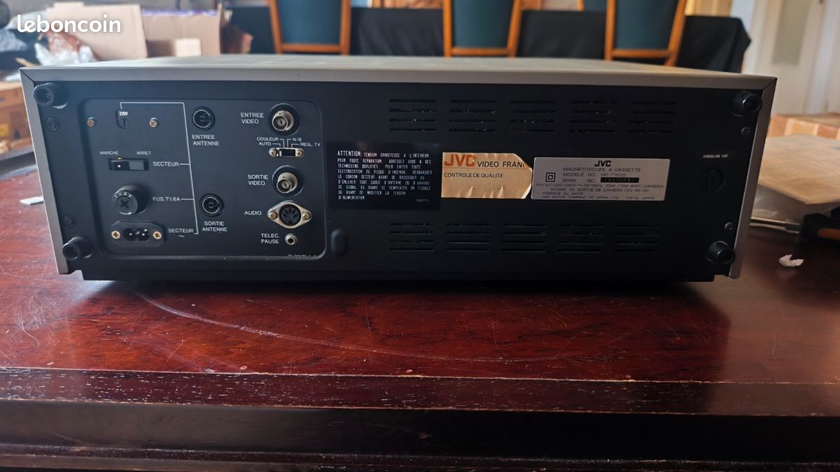 MAGNÉTOSCOPE SUPER VHS / S-VHS JVC HR-S7600MS Bon État EUR 199,00