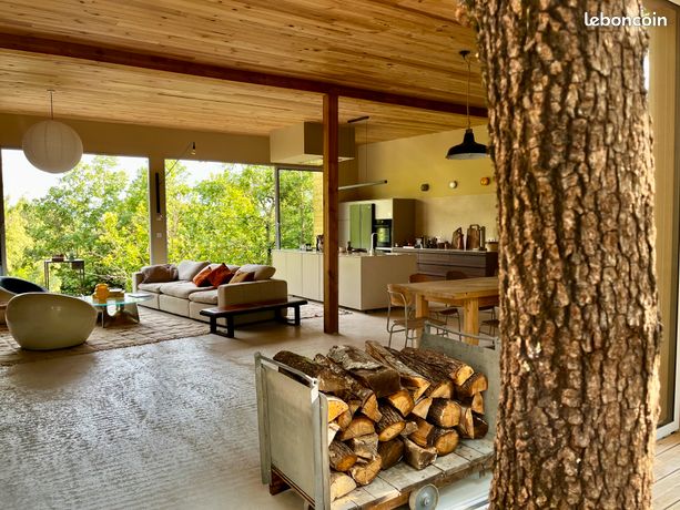 Maison bioclimatique à Payzac