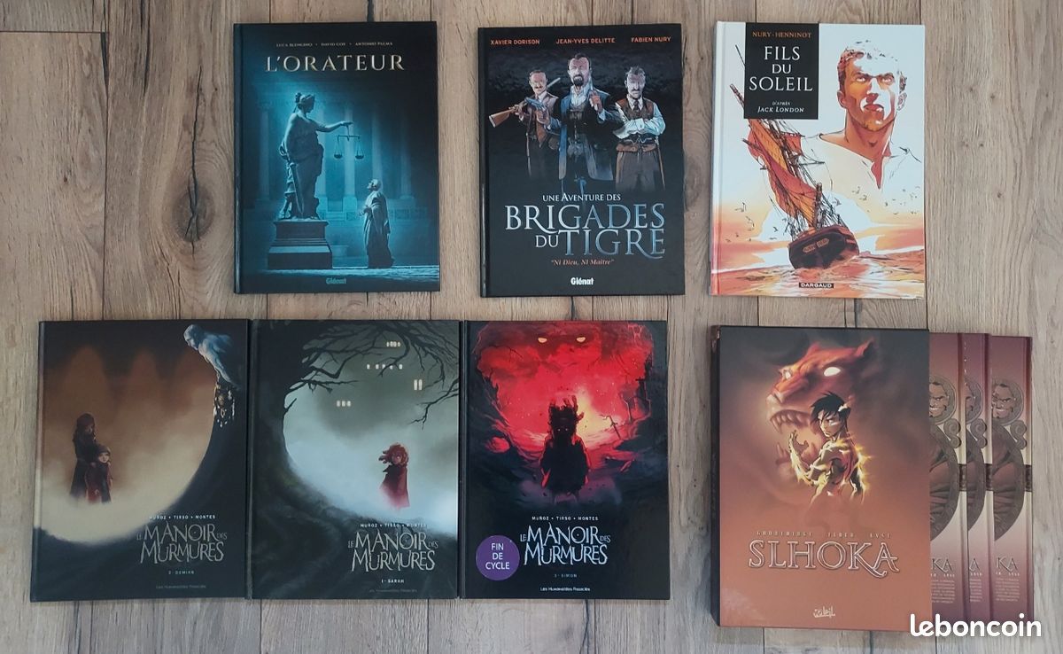 Prix indiqués, lot diverses BD (EO, intégrales, séries, dédicaces etc...) (image 5)