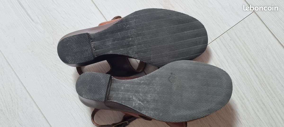 Chaussure femme en cuir brun rohde - Dannemarie