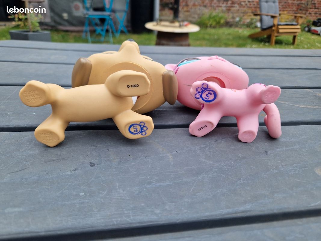 Frenchie Bulldog Francés - Littlest Pet Shop Lps Hasbro 2008