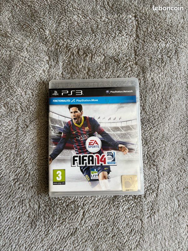 Jeu FIFA 14 PS3 - Version Française - Très Bon État - Boîte Et Instructions Incluses