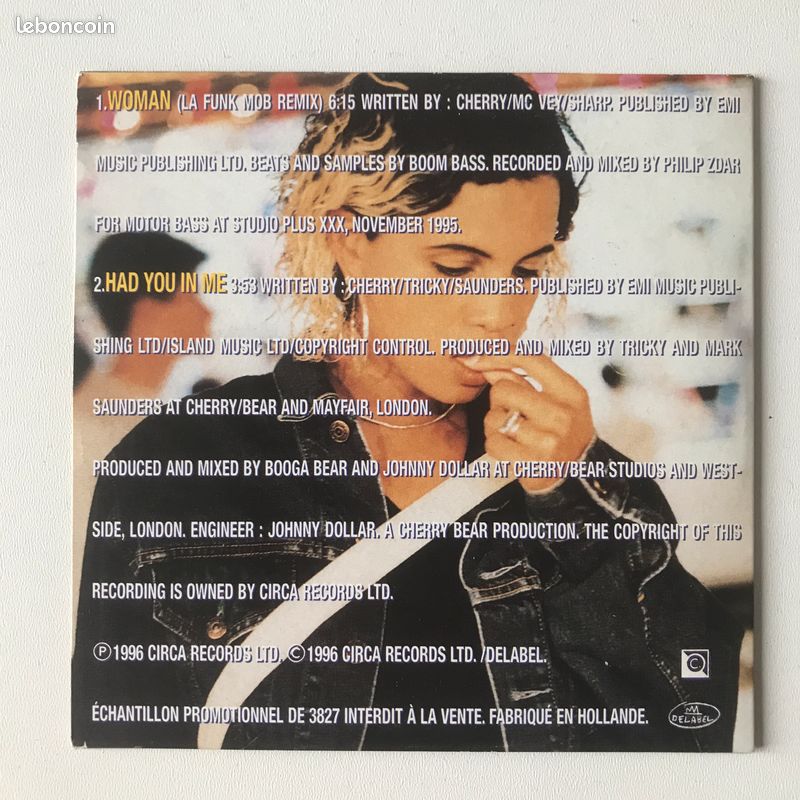 CD single Neneh Cherry - woman (image 2)