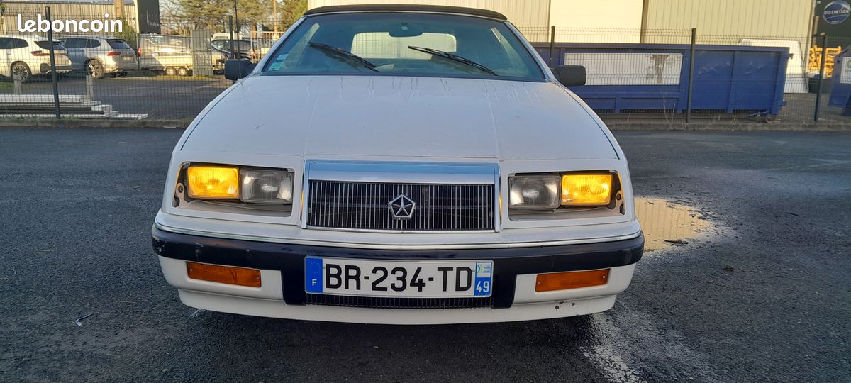 Chrysler le baron 2.5 Cabriolet 24V 102 cv Boîte auto ess/gpl (image 1)