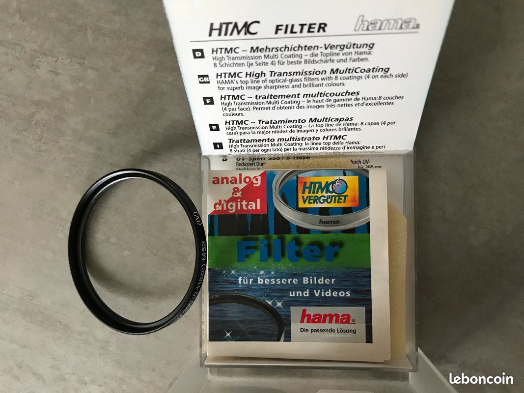 Filtre UV HAMA HTMC 52mm (image 1)