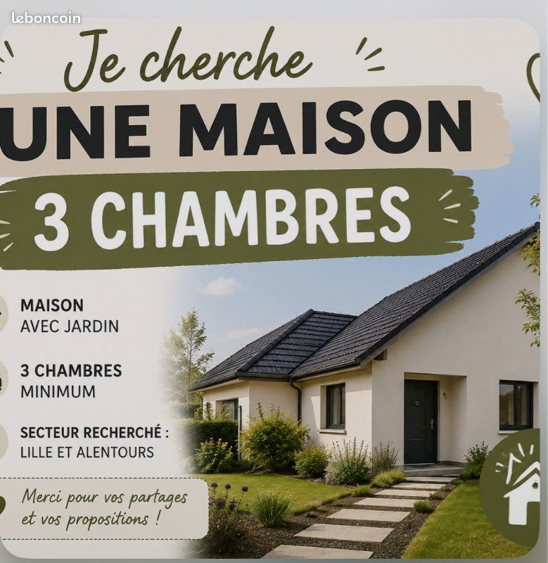 Maison 4 pièces 80 m² · à Lille · 80 m² · 800 €/mois