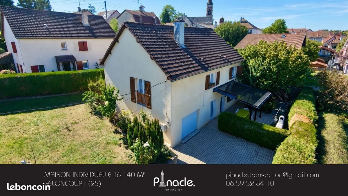 Maison 6 pièces 140 m² · à Seloncourt · 140 m² · 238 500 €