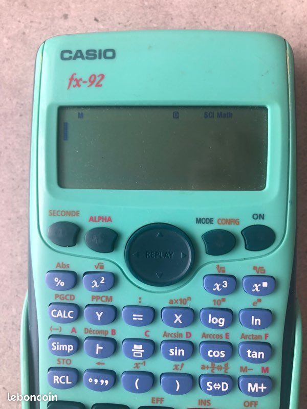 Scientific Calculator Arcsin Calculator Casio CASIO FX-9860 G III