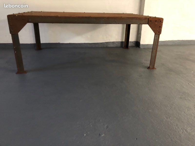 Table basse en fer forgé (image 3)