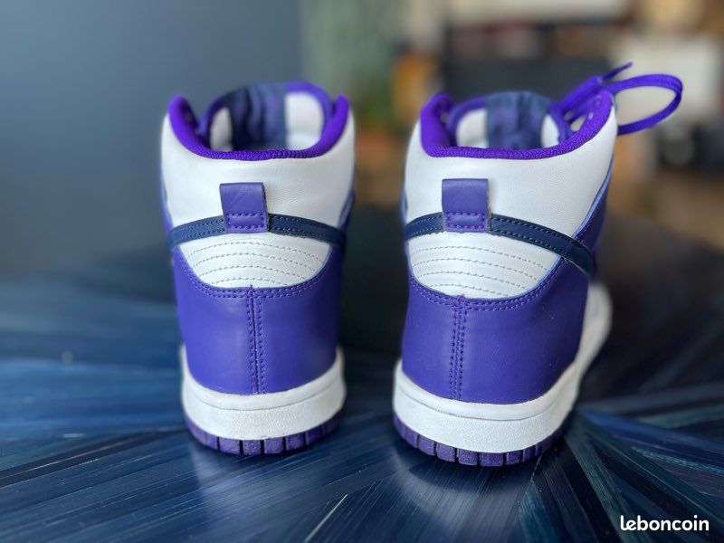 Nike Dunk High SP Varsity Purple • Blanc Violet • 37 Chaussures