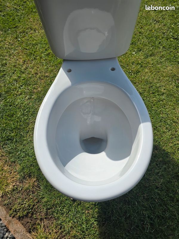 Toilettes blanc (image 4)