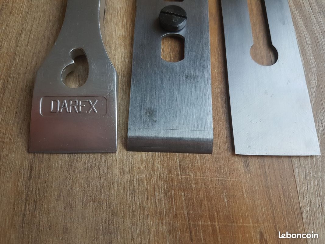 Rabot De Menuisier En Tôle Fischer Darex, L.230 Mm