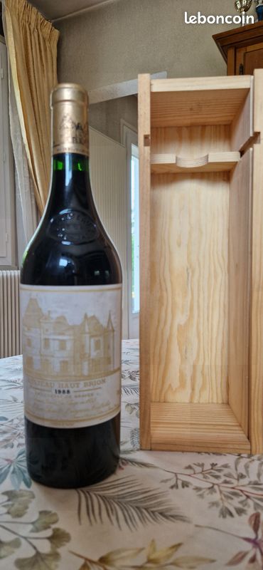 Bouteille vin rouge Bordeaux Chateau HAUT-BRION 1988 (image 5)
