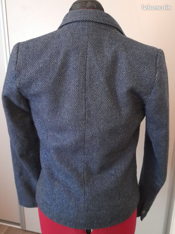 Veste bleu brillante Graine de Malice T36 (image 2)