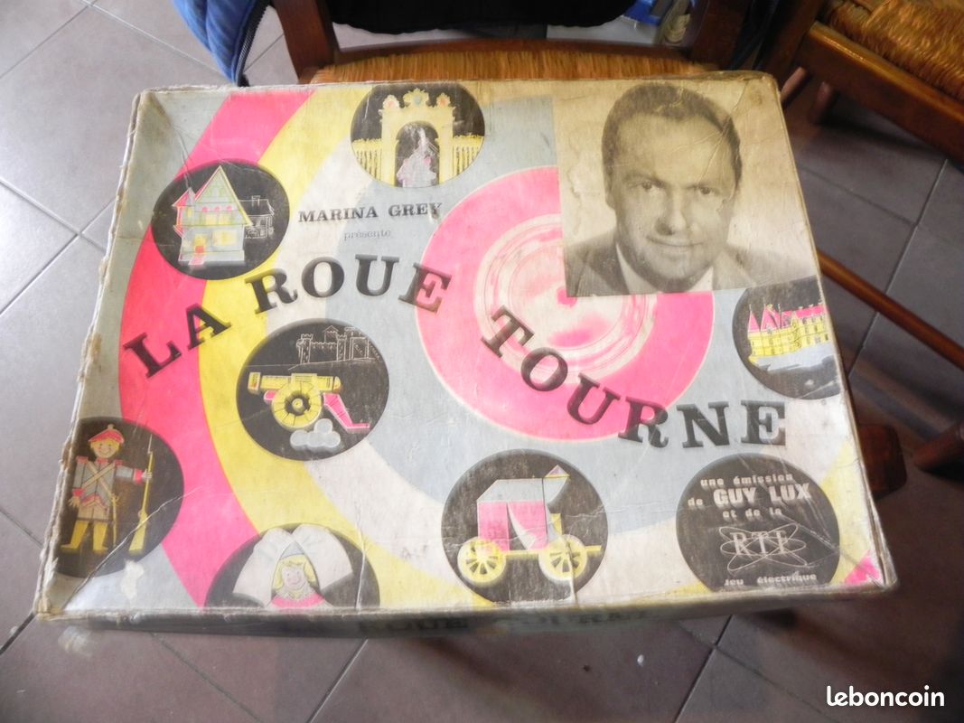 Jeu De Société Vintage – La Roue Tourne – Marina Grey / Guy Lux