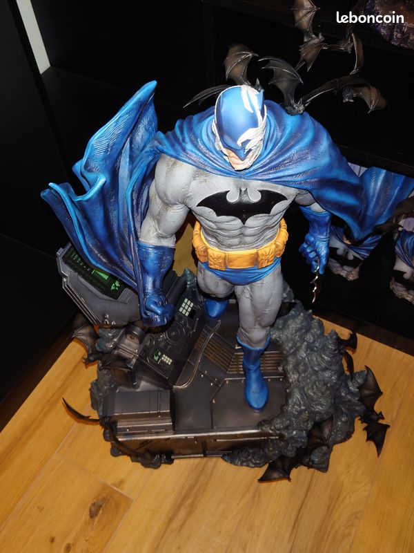 Grande Figurine Batman Vintage – 40 Cm – Plastique – État Correct