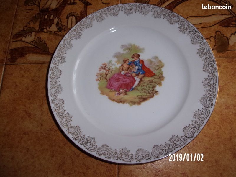 Service de vaisselle "Fragonard" (image 2)