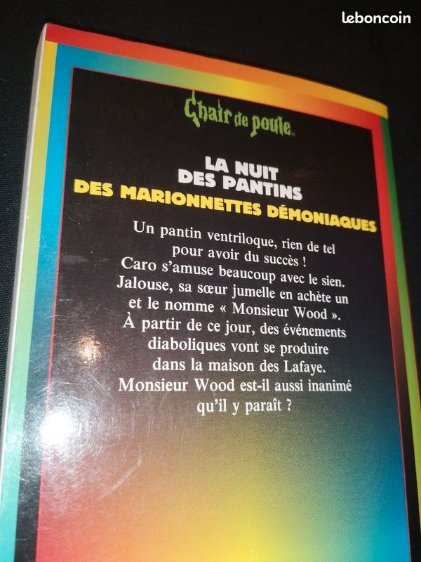 Livre Chair de poule "La nuit des pantins" N°2 (image 3)