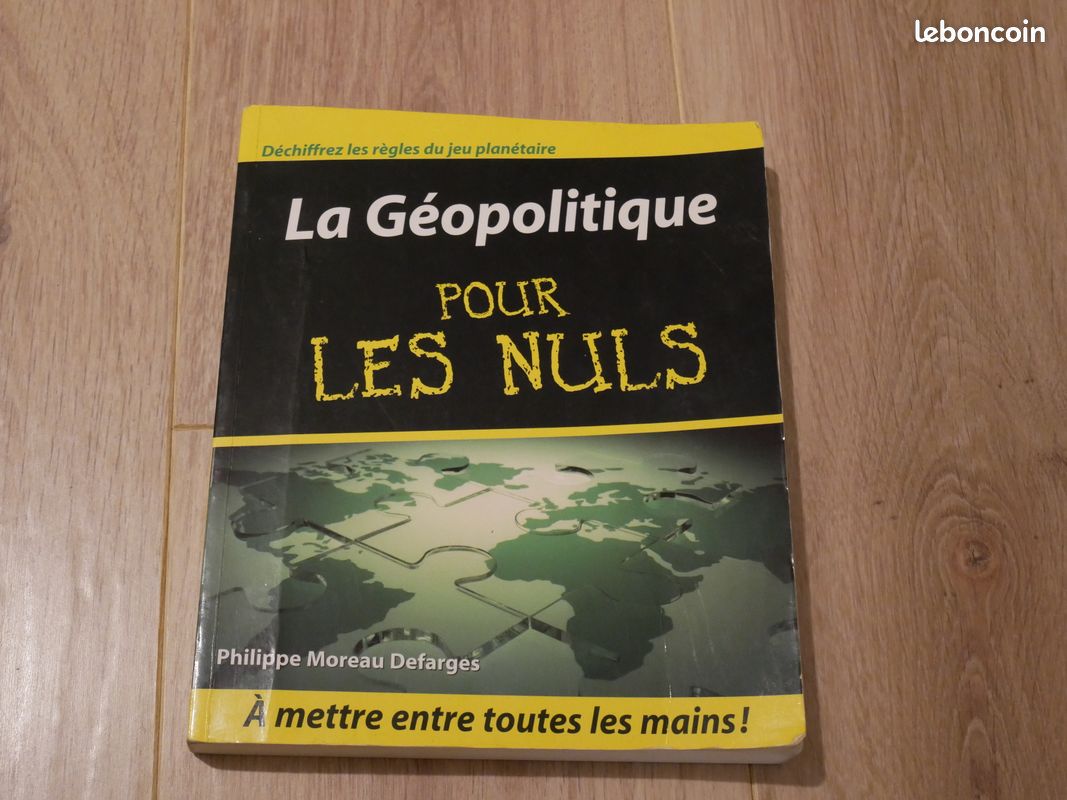 Livre La Géopolitique pour les Nuls - Philippe Moreau Defarges (image 1)