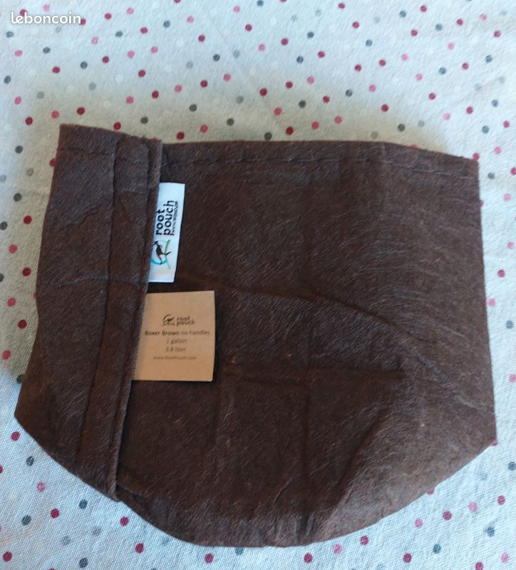 Lot de pot pour plantes en géotextile (image 7)