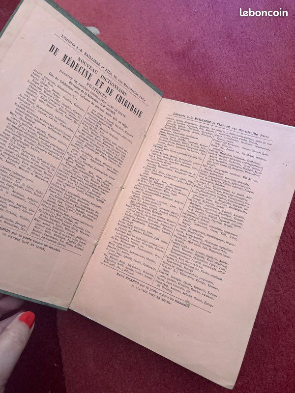 Livre ancien commentaire Thérapeutiques (image 5)